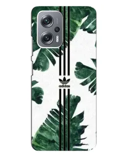 Чехол для Xiaomi Redmi Note 12 Pro Plus с картинкой «Пальмовые листья адидас»
