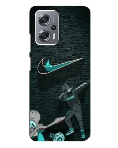 Чехол для Xiaomi Redmi Note 12 Pro Plus с картинкой «Спортивный арт Nike»