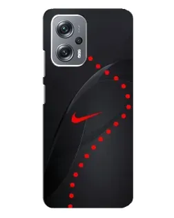 Чехол для Xiaomi Redmi Note 12 Pro Plus с картинкой «Абстрактный дизайн Nike»