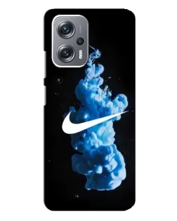 Чехол для Xiaomi Redmi Note 12 Pro Plus с картинкой «Nike и синий дым»