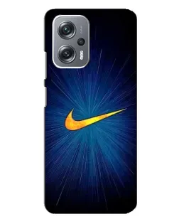 Чехол для Xiaomi Redmi Note 12 Pro Plus с картинкой «Синий пульс Nike» Чехол для Xiaomi Redmi Note 12 Pro Plus с картинкой «Синий пульс Nike»