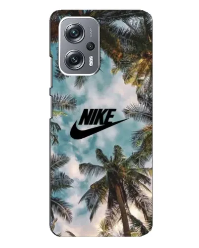 Чехол для Xiaomi Redmi Note 12 Pro Plus с картинкой «Тропический принт Nike» Чехол для Xiaomi Redmi Note 12 Pro Plus с картинкой «Тропический принт Nike»