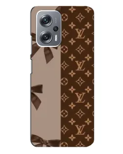 Чехол для Xiaomi Redmi Note 12 Pro Plus с картинкой «Louis Vuitton — банты»