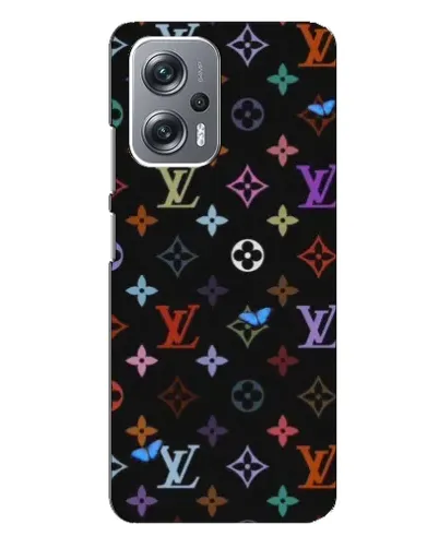 Чехол для Xiaomi Redmi Note 12 Pro Plus с картинкой «Цветная монограмма LV» Чехол для Xiaomi Redmi Note 12 Pro Plus с картинкой «Цветная монограмма LV»