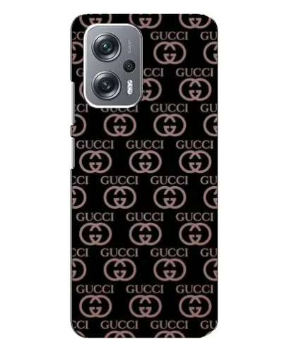 Чехол для Xiaomi Redmi Note 12 Pro Plus с картинкой «Классическая монограмма Gucci»