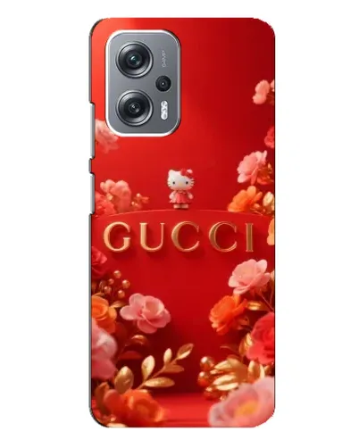Чехол для Xiaomi Redmi Note 12 Pro Plus с картинкой «Gucci — золотой сад»