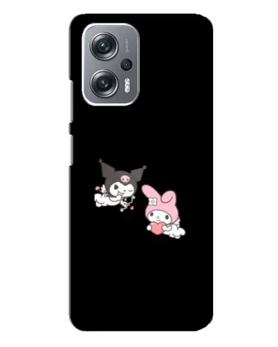 Чехол для Xiaomi Redmi Note 12 Pro Plus с картинкой «My Melody и Kuromi» Чехол для Xiaomi Redmi Note 12 Pro Plus с картинкой «My Melody и Kuromi»