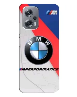 Чехол для Xiaomi Redmi Note 12 Pro Plus с картинкой «BMW Performance стиль» Чехол для Xiaomi Redmi Note 12 Pro Plus с картинкой «BMW Performance стиль»