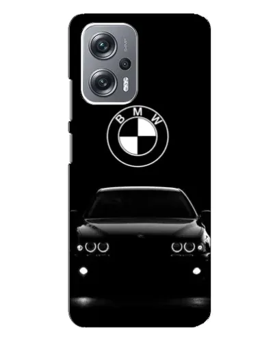Чехол для Xiaomi Redmi Note 12 Pro Plus с картинкой «BMW — взгляд из темноты»