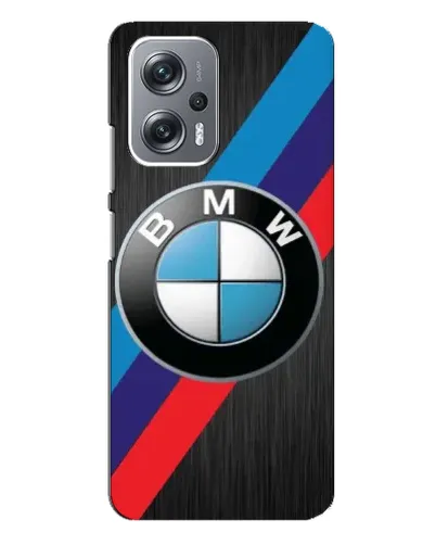 Чехол для Xiaomi Redmi Note 12 Pro Plus с картинкой «BMW M-stripes стиль»