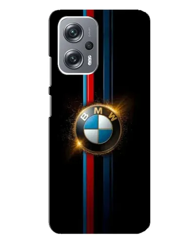 Чехол для Xiaomi Redmi Note 12 Pro Plus с картинкой «BMW M-Power неон»