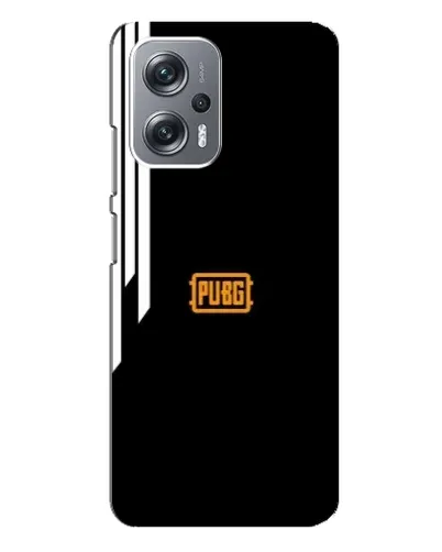 Чехол для Xiaomi Redmi Note 12 Pro Plus с картинкой «PUBG — вертикальные линии»