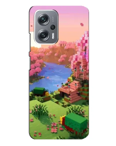 Чехол для Xiaomi Redmi Note 12 Pro Plus с картинкой «Розовое дерево Minecraft» Чехол для Xiaomi Redmi Note 12 Pro Plus с картинкой «Розовое дерево Minecraft»