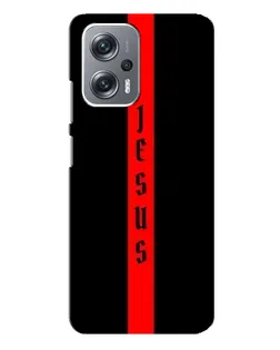 Чехол для Xiaomi Redmi Note 12 Pro Plus с картинкой «Красная линия веры»