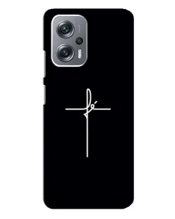Чехол для Xiaomi Redmi Note 12 Pro Plus с картинкой «Тонкий крест» Чехол для Xiaomi Redmi Note 12 Pro Plus с картинкой «Тонкий крест»