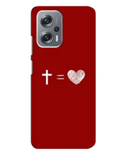 Чехол для Xiaomi Redmi Note 12 Pro Plus с картинкой «Уравнение любви» Чехол для Xiaomi Redmi Note 12 Pro Plus с картинкой «Уравнение любви»