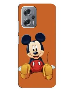 Чехол для Xiaomi Redmi Note 12 Pro Plus с картинкой «Микки отдыхает»