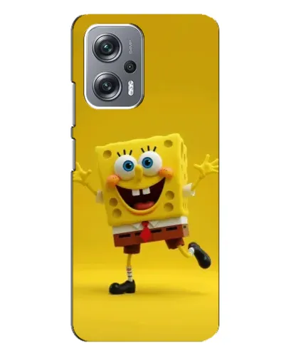 Чохол для Xiaomi Redmi Note 12 Pro Plus з картинкою «Позитивний Губка Боб»