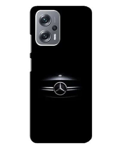 Чехол для Xiaomi Redmi Note 12 Pro Plus с картинкой «Mercedes — абстрактные линии»