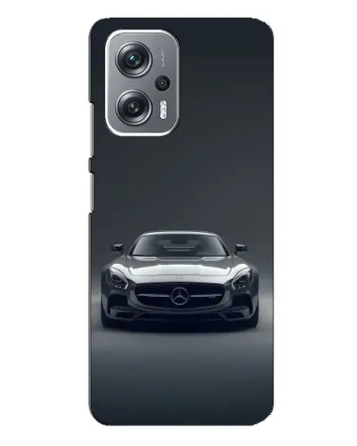Чехол для Xiaomi Redmi Note 12 Pro Plus с картинкой «Mercedes на черном»