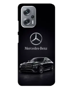 Чехол для Xiaomi Redmi Note 12 Pro Plus с картинкой «Mercedes — решетка радиатора»
