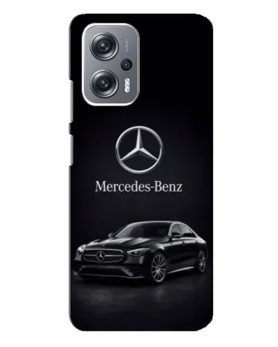 Чехол для Xiaomi Redmi Note 12 Pro Plus с картинкой «Mercedes — решетка радиатора»