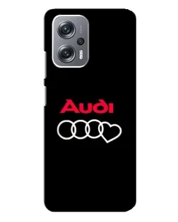 Чехол для Xiaomi Redmi Note 12 Pro Plus с картинкой «Логотип Audi Heart» Чехол для Xiaomi Redmi Note 12 Pro Plus с картинкой «Логотип Audi Heart»