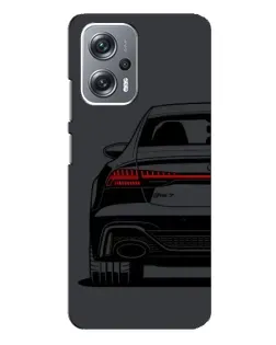 Чехол для Xiaomi Redmi Note 12 Pro Plus с картинкой «Задняя часть Audi — арт»