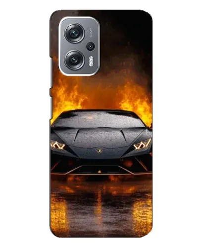 Чехол для Xiaomi Redmi Note 12 Pro Plus с картинкой «Lamborghini в огне» Чехол для Xiaomi Redmi Note 12 Pro Plus с картинкой «Lamborghini в огне»
