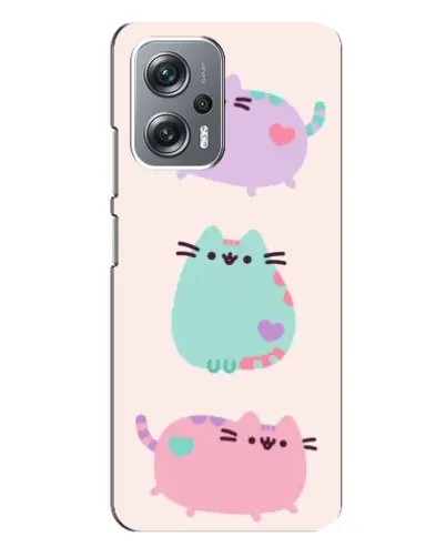 Чехол для Xiaomi Redmi Note 12 Pro Plus с картинкой «Pusheen трио» Чехол для Xiaomi Redmi Note 12 Pro Plus с картинкой «Pusheen трио»
