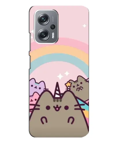 Чехол для Xiaomi Redmi Note 12 Pro Plus с картинкой «Единорог Pusheen» Чехол для Xiaomi Redmi Note 12 Pro Plus с картинкой «Единорог Pusheen»