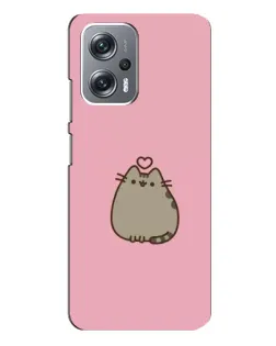 Чехол для Xiaomi Redmi Note 12 Pro Plus с картинкой «Pusheen сердце» Чехол для Xiaomi Redmi Note 12 Pro Plus с картинкой «Pusheen сердце»