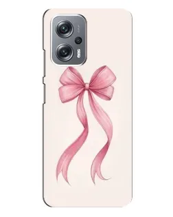 Чехол для Xiaomi Redmi Note 12 Pro Plus с картинкой «Розовый бант»