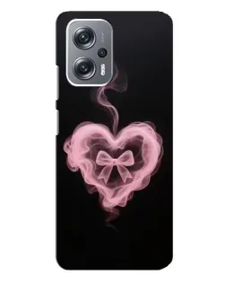 Чехол для Xiaomi Redmi Note 12 Pro Plus с картинкой «Дымчатое сердце»