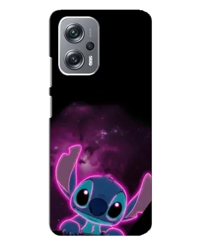 Чехол для Xiaomi Redmi Note 12 Pro Plus с картинкой «Неоновый Stitch»
