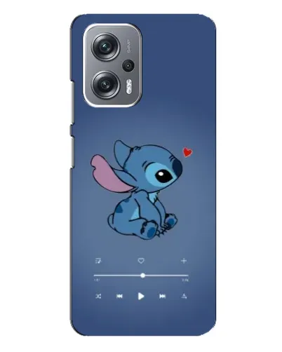 Чехол для Xiaomi Redmi Note 12 Pro Plus с картинкой «Музыкальный Stitch»