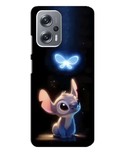 Чехол для Xiaomi Redmi Note 12 Pro Plus с картинкой «Сияющий Стич»