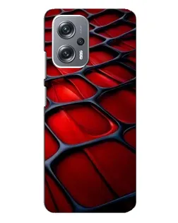 Чехол для Xiaomi Redmi Note 12 Pro Plus с картинкой «Красная глянцевая сетка» Чехол для Xiaomi Redmi Note 12 Pro Plus с картинкой «Красная глянцевая сетка»