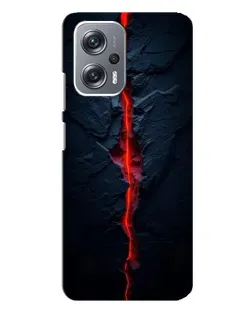 Чехол для Xiaomi Redmi Note 12 Pro Plus с картинкой «Kрасная лавовая трещина» Чехол для Xiaomi Redmi Note 12 Pro Plus с картинкой «Kрасная лавовая трещина»