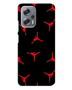 Чехол для Xiaomi Redmi Note 12 Pro (5g) с картинкой «Jordan Red Pattern» Чехол для Xiaomi Redmi Note 12 Pro (5g) с картинкой «Jordan Red Pattern»