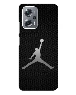 Чехол для Xiaomi Redmi Note 12 Pro (5g) с картинкой «Jordan Dark Carbon»