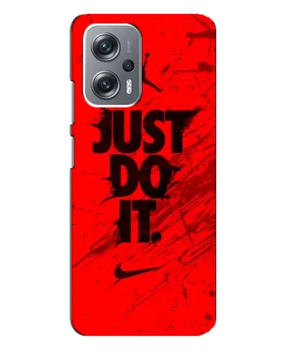 Чехол для Xiaomi Redmi Note 12 Pro (5g) с картинкой «Nike Just Do It»