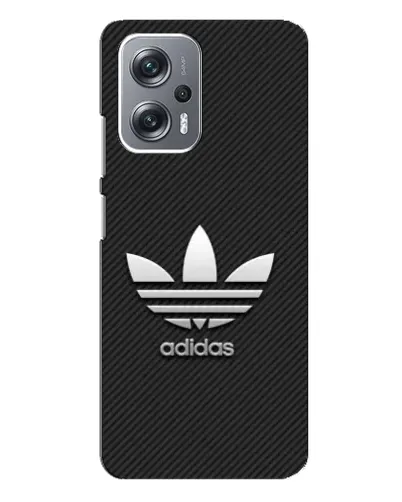 Чехол для Xiaomi Redmi Note 12 Pro (5g) с картинкой «Adidas Карбоновая текстура»