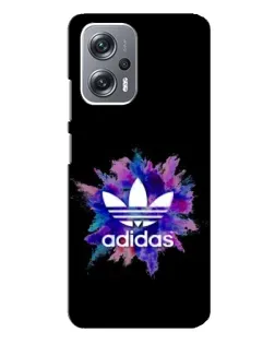 Чехол для Xiaomi Redmi Note 12 Pro (5g) с картинкой «Взрыв красок Adidas»