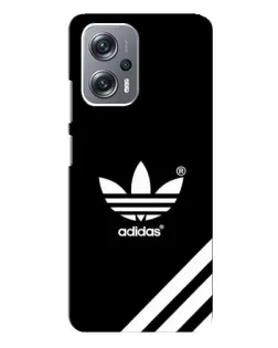 Чехол для Xiaomi Redmi Note 12 Pro (5g) с картинкой «Adidas с диагональными полосами»