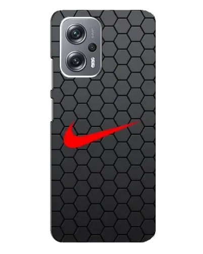 Чехол для Xiaomi Redmi Note 12 Pro (5g) с картинкой «Nike — карбоновая сетка»