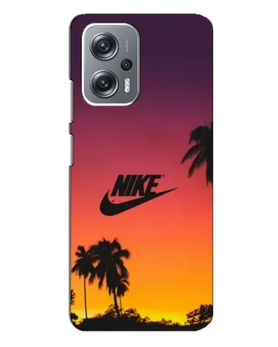 Чехол для Xiaomi Redmi Note 12 Pro (5g) с картинкой «Nike на закате солнца»