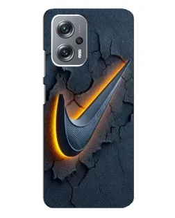 Чехол для Xiaomi Redmi Note 12 Pro (5g) с картинкой «Объемный логотип Найк»