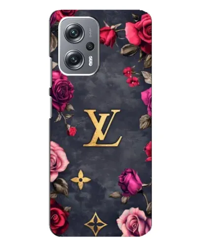 Чехол для Xiaomi Redmi Note 12 Pro (5g) с картинкой «Цветочный Louis Vuitton»