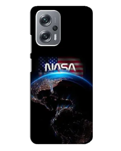 Чехол для Xiaomi Redmi Note 12 Pro (5g) с картинкой «Земля из космоса NASA»